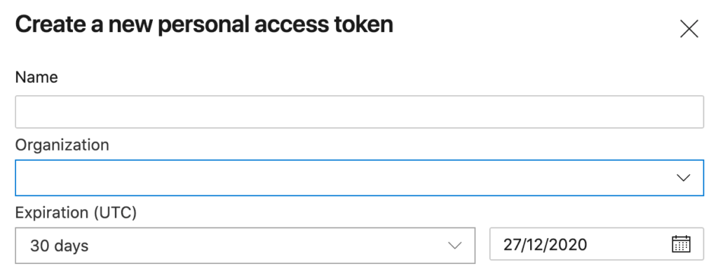 Connect to Azure DevOps - Pacemkr